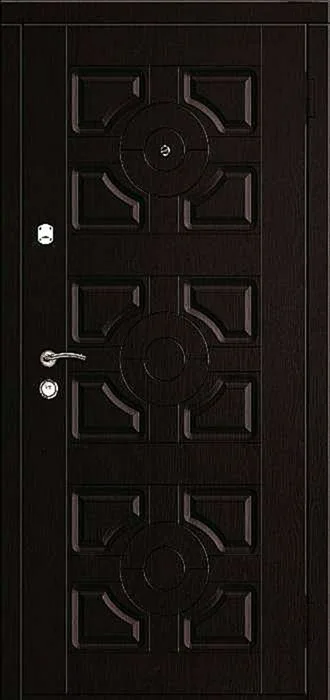 Входная дверь Capital-8 (МДФ Филенчатый) - внешняя сторона